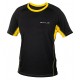 koszulka techniczna - czarny / żółty
